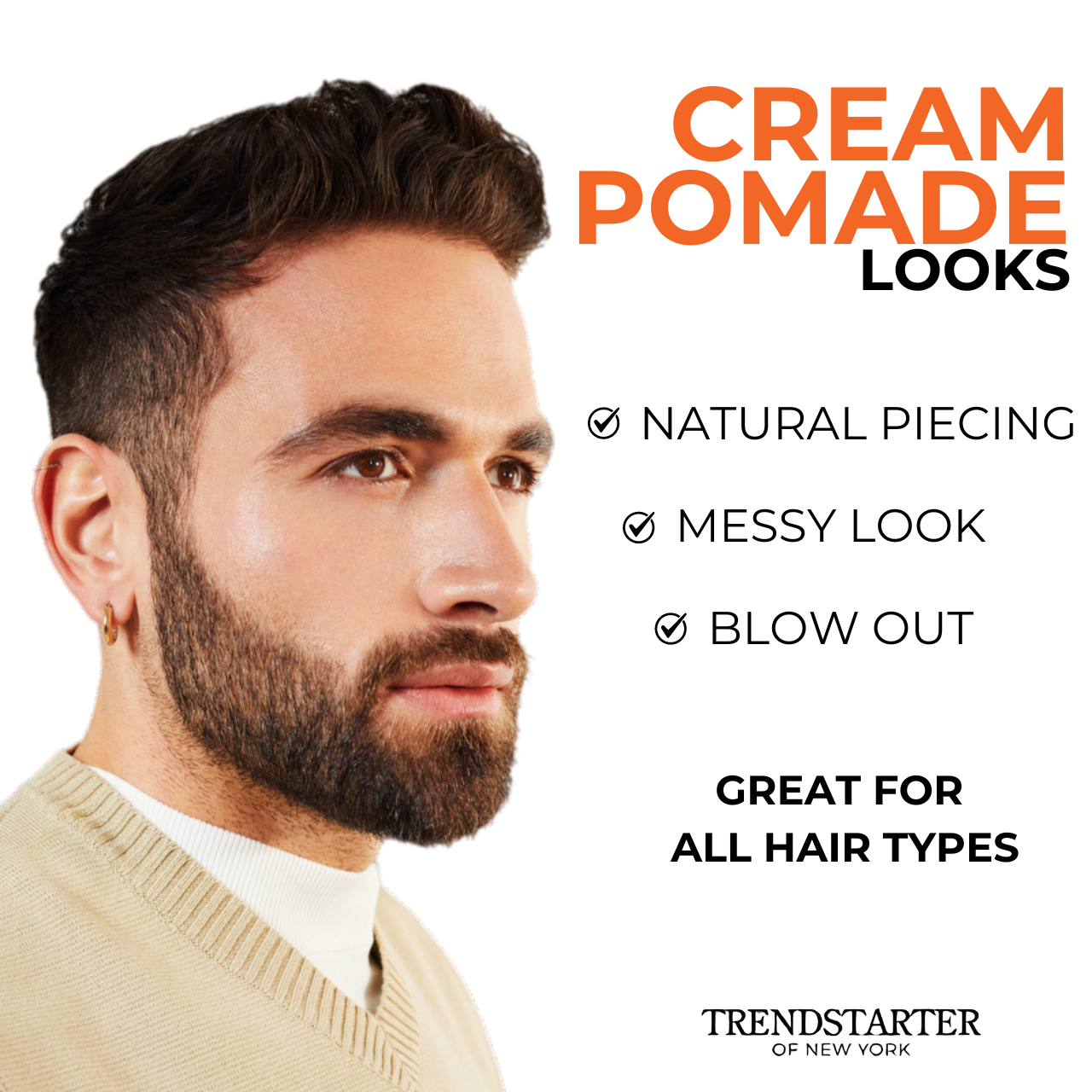 CREAM POMADE 2OZ TRAVEL SIZE