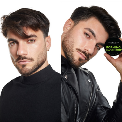 MATTE SAMPLE PACK (4 x 0.25oz) MATTE WAX, FORMING PASTE, THICKENING FIBER, AND CREAM POMADE