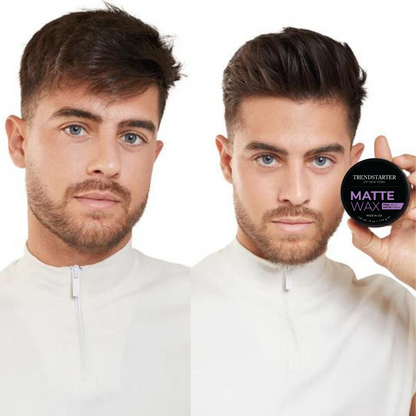 MATTE SAMPLE PACK (4 x 0.25oz) MATTE WAX, FORMING PASTE, THICKENING FIBER, AND CREAM POMADE